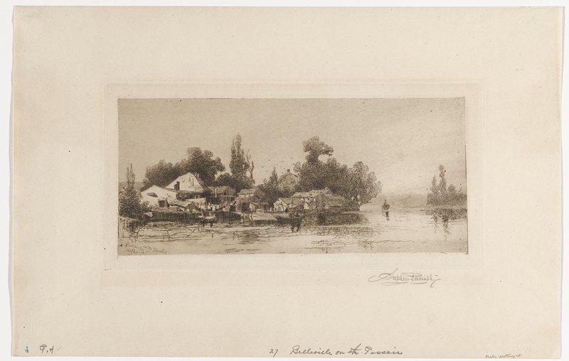 Belleville on the Passaic, Stephen Parrish, 19th century