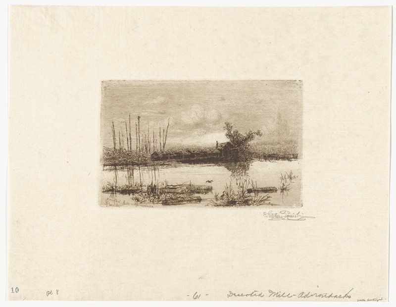 Deserted Mill, Adirondacks, Stephen Parrish, c. 1885