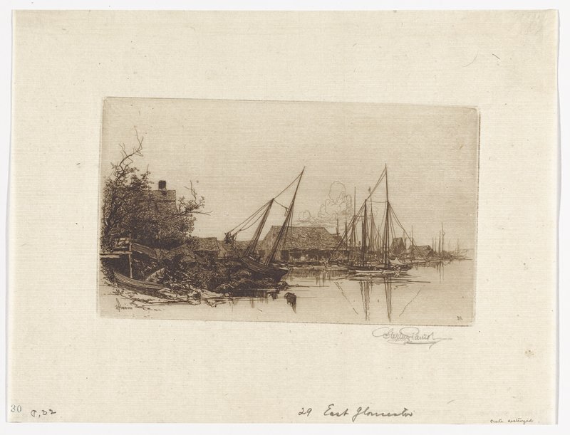 East Gloucester, Stephen Parrish, 19th century