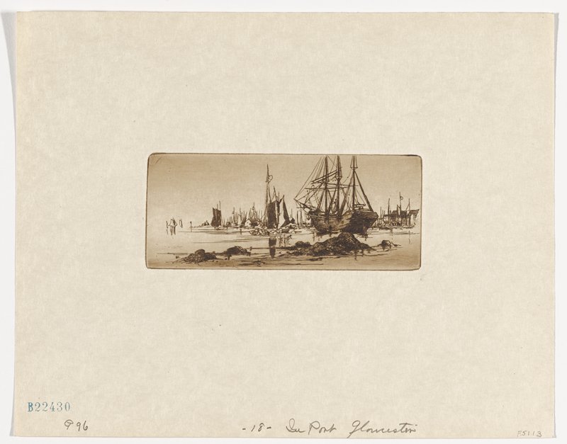 In Port Gloucester, Stephen Parrish, 19th century