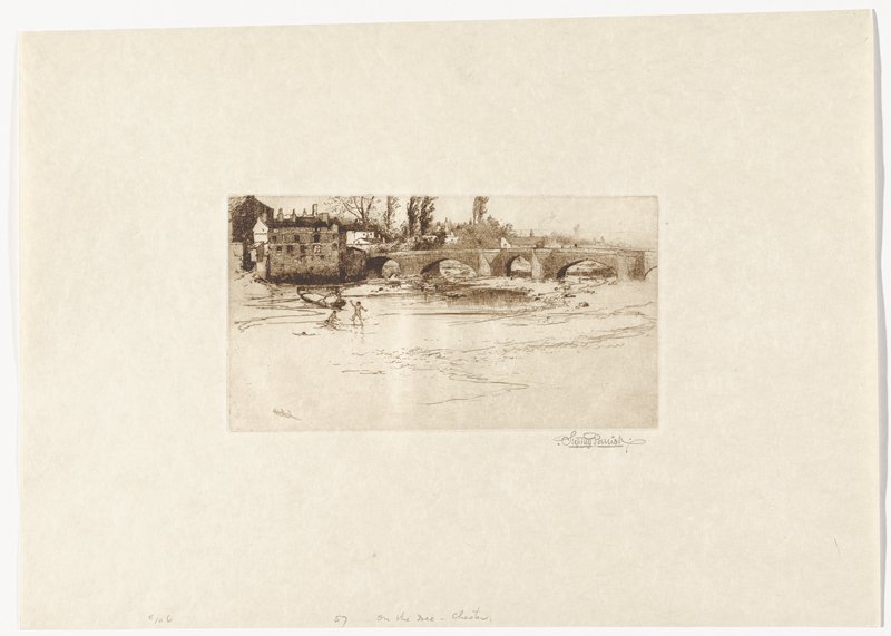 On the Dee, Chester, Stephen Parrish, 19th century