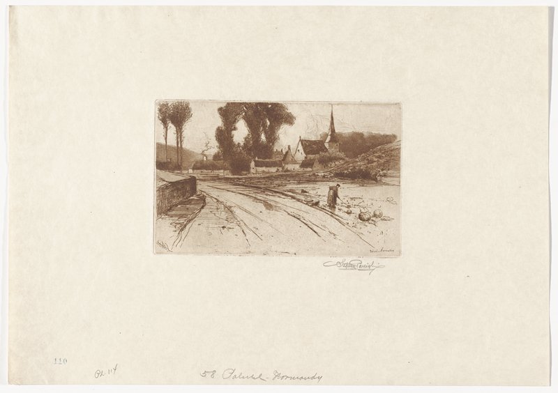 Paluel, Normandy, Stephen Parrish, 19th century