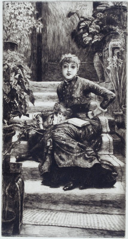 The Elder Sister, James Tissot, 1881