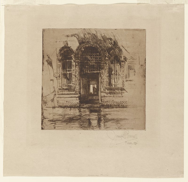 Doorway, Venice, Joseph Pennell, 1884