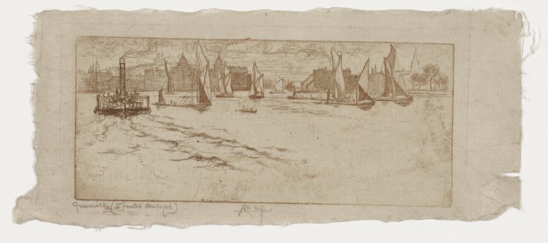 Greenwich, Joseph Pennell, 1893