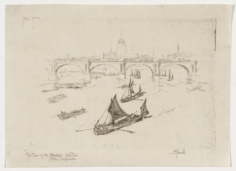 Waterloo Bridge, Joseph Pennell, 1893