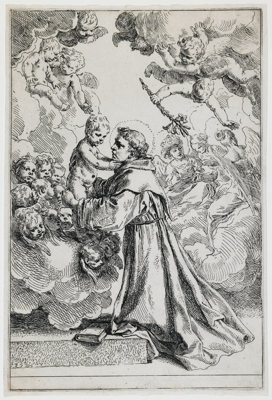 Saint Anthony of Padua, Симоне Кантарини, конец 1630-х
