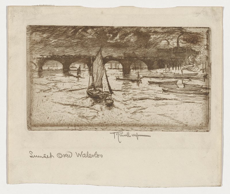 London Bridge, Joseph Pennell, 1893