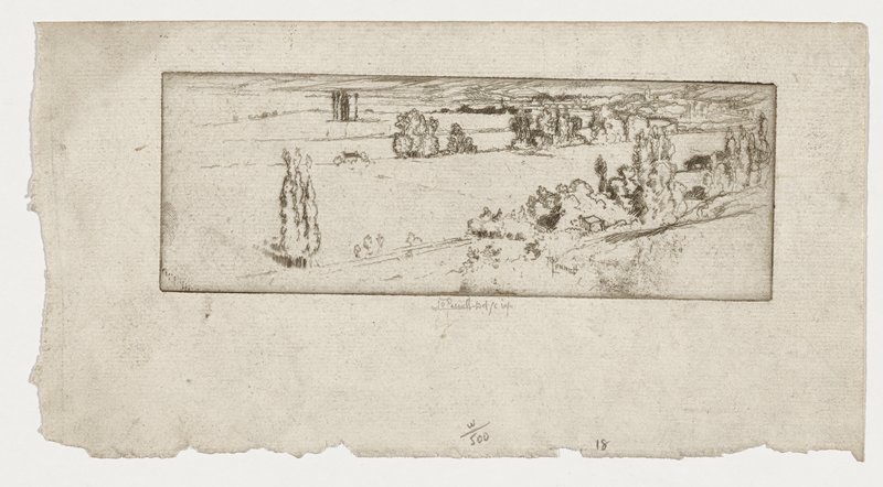 St. Germain, No. 1, Joseph Pennell, 1893