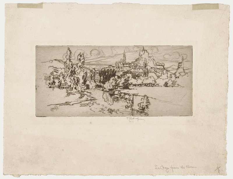 Le Puy, second plate, Joseph Pennell, 1893