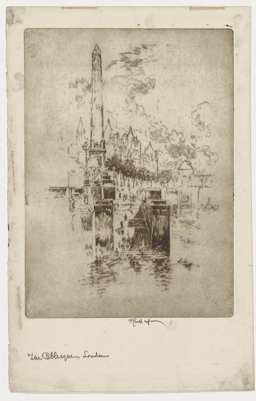 The Obelisk, Joseph Pennell, 1903