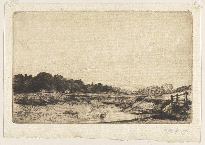 The Vale at Eve, Percy A. Grassby, 1909