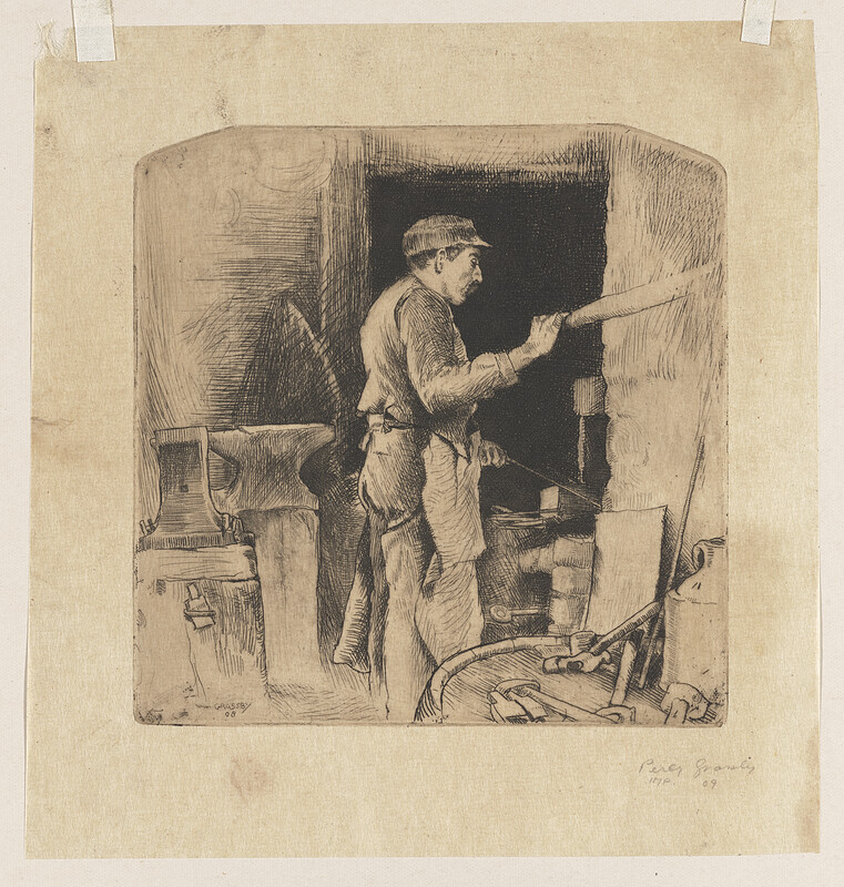 The Blacksmith, Percy A. Grassby, 1909