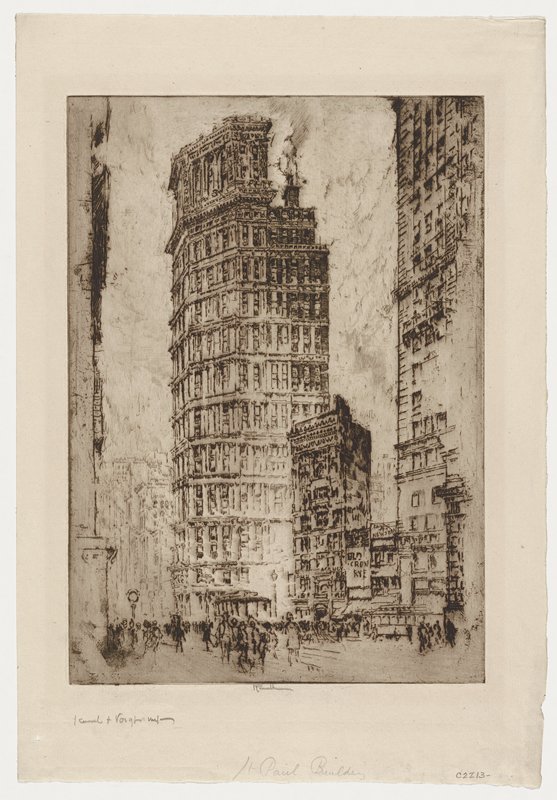 St. Paul Building, Joseph Pennell, 1904