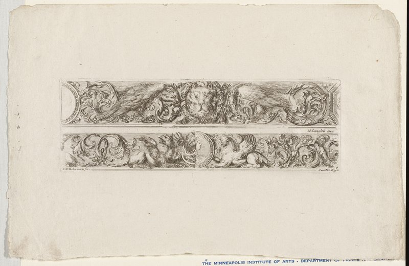 Plate 4, Stefano della Bella, 17th century