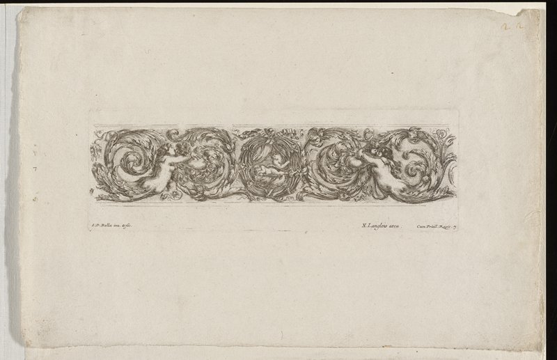Plate 7, Stefano della Bella, 17th century