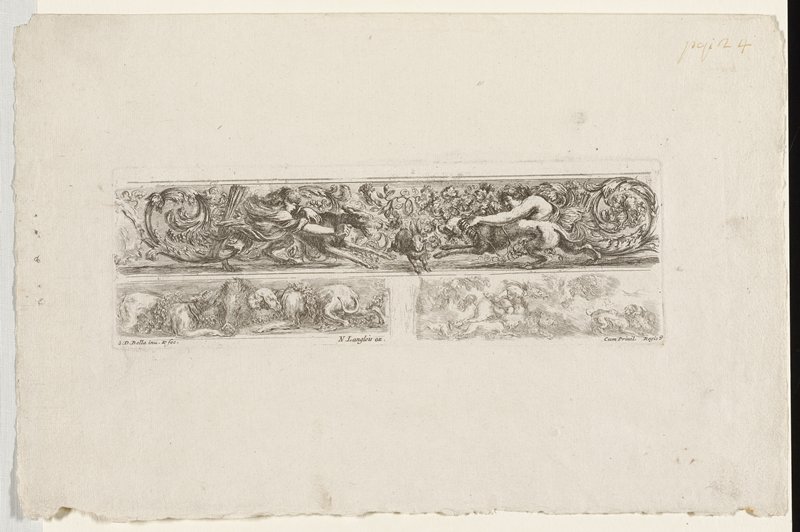 Plate 9, Stefano della Bella, 17th century