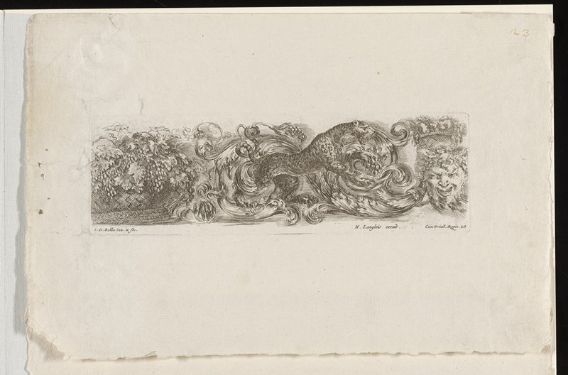 Plate 10, Stefano della Bella, 17th century