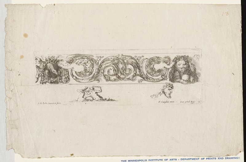 Plate 15, Stefano della Bella, 17th century