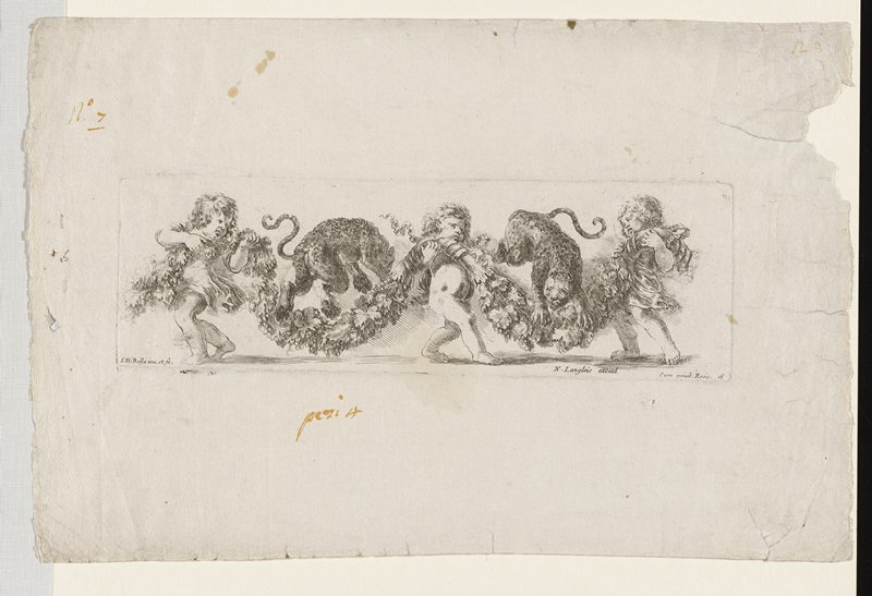 Plate 16, Stefano della Bella, 17th century