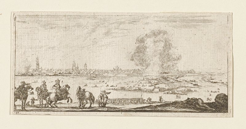 Plate 11, Stefano della Bella, 17th century