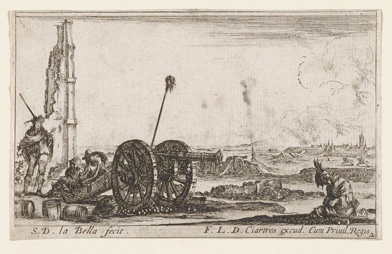 Plate 2, Stefano della Bella, 1641