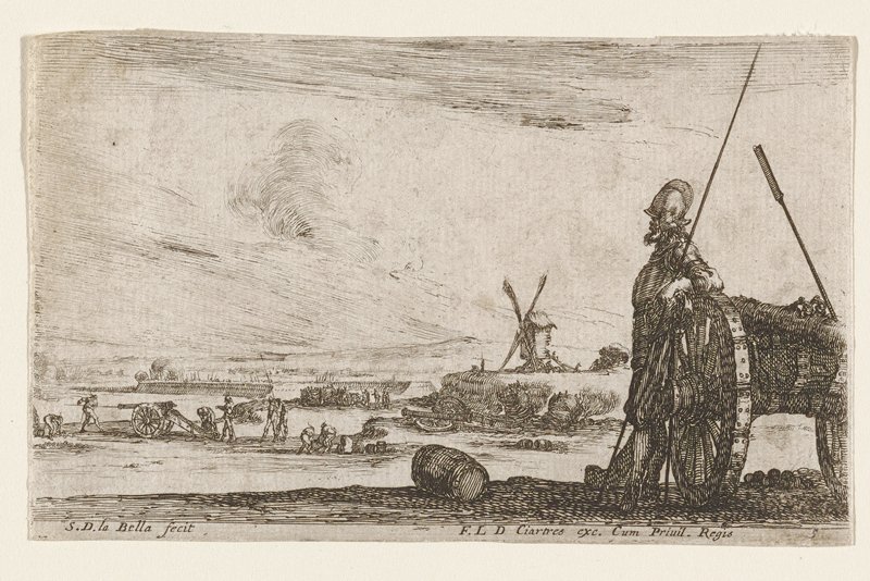 Plate 5, Stefano della Bella, 1641