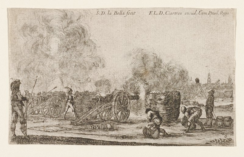 Plate 6, Stefano della Bella, 1641