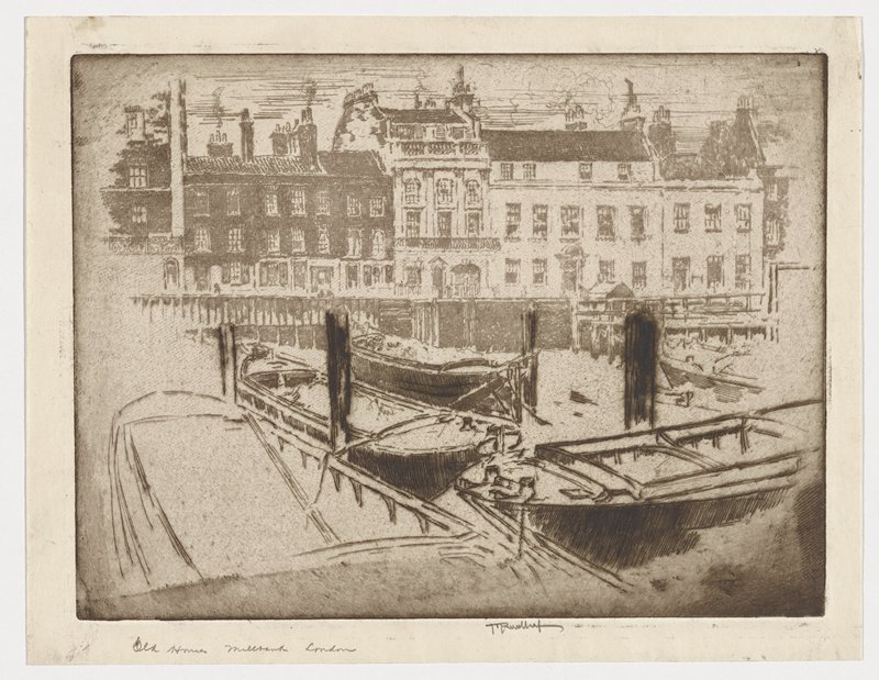 Grosvenor Road, Joseph Pennell, 1906