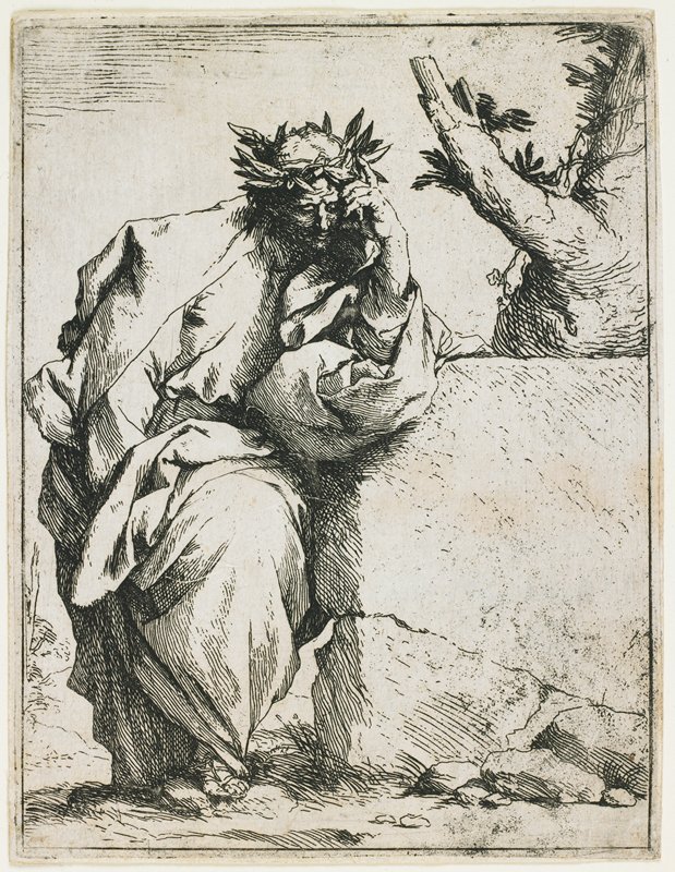 The Poet, Jusepe (Giuseppe) de Ribera, c. 1620–21