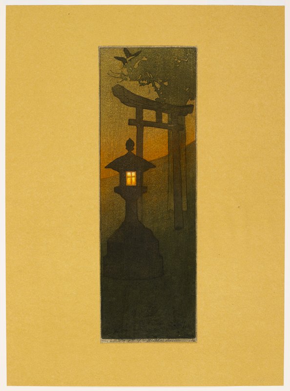 Evening, Bertha Lum, 1907