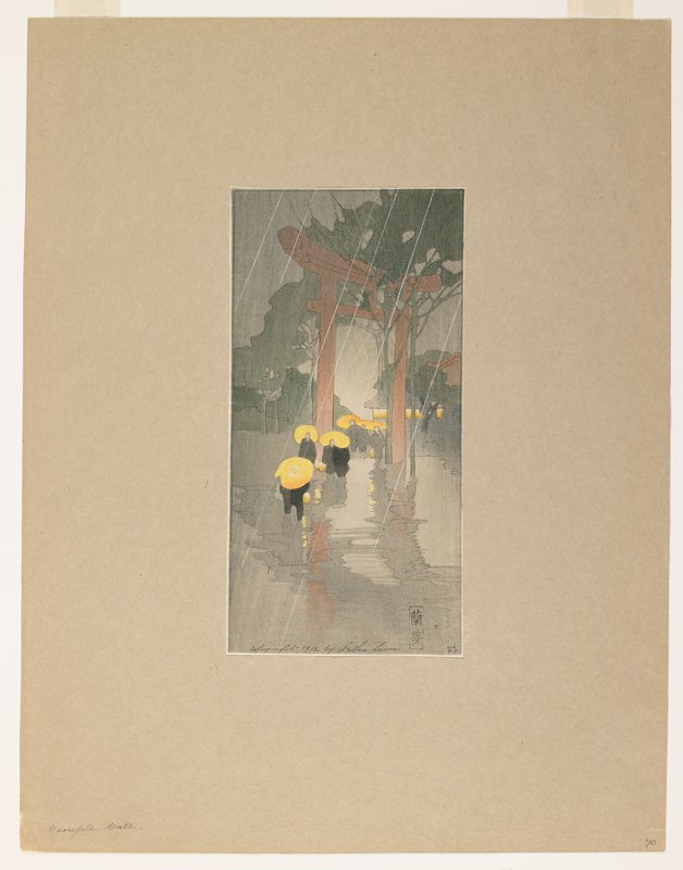 Temple Gate, Bertha Lum, 1912