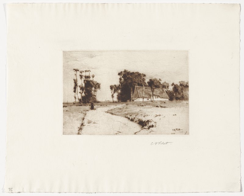 Brittany Trees, Charles Adams Platt, 1885