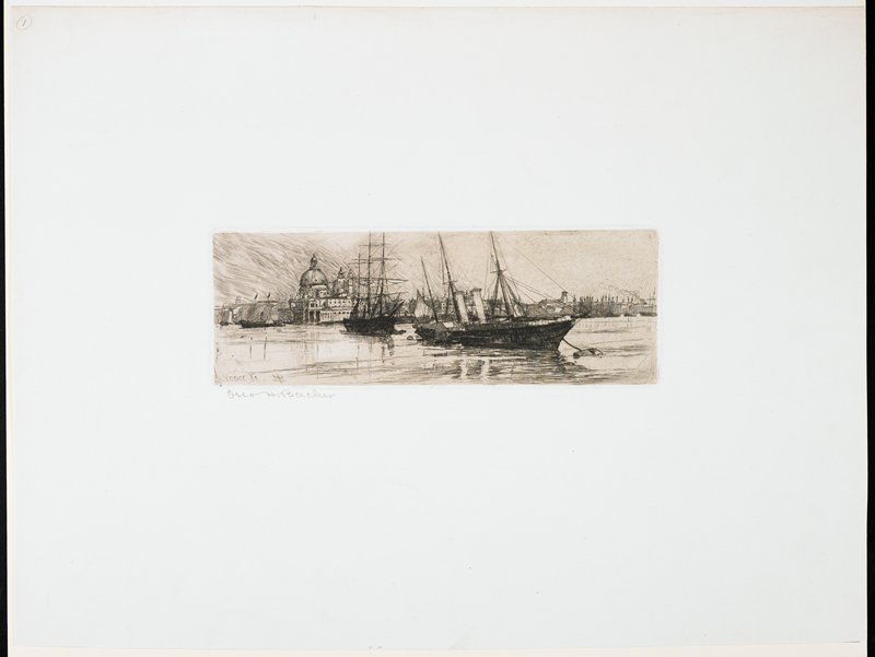 Two Boats, Otto Henry Bacher, XIX век