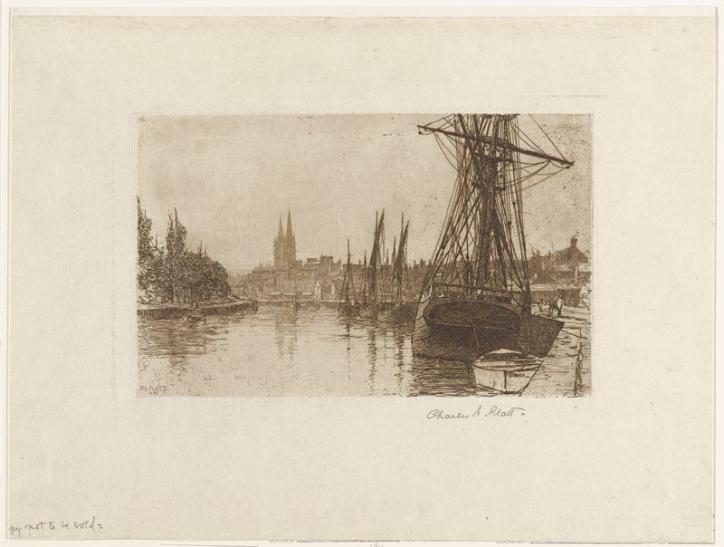 Little Quimper, Charles Adams Platt, 1883