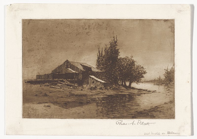 Old Mill, Charles Adams Platt, 1882