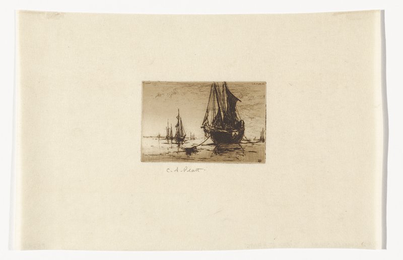 Sketch of a Boat, Charles Adams Platt, 1881