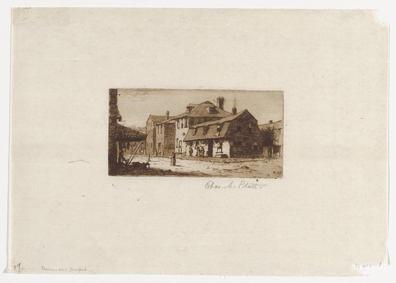 Thames Street, Newport, Charles Adams Platt, 1881