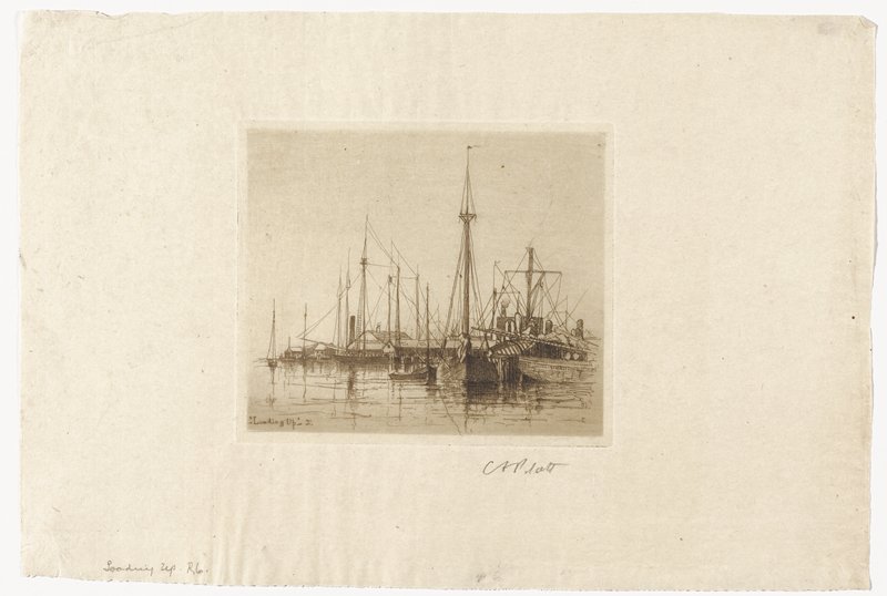 Loading Up, Charles Adams Platt, 19th century