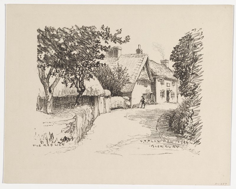 The Red Lion, Blewbury, George Taylor Plowman, 1926