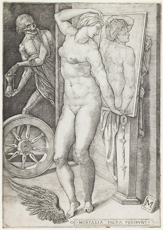 Death Surprising a Woman, Master M., c. 1490–c. 1540