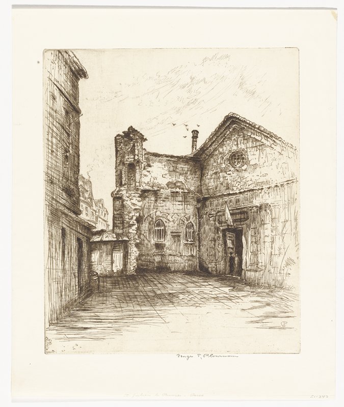 St. Julien le Pauvre, Paris, George Taylor Plowman, XIX век