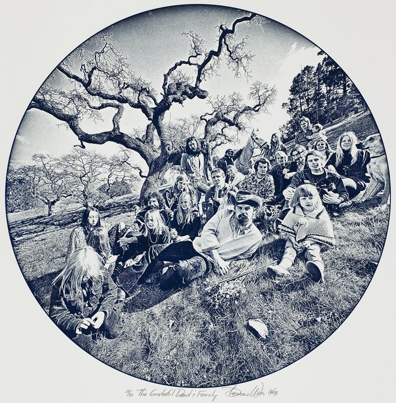 The Grateful Dead and Family, Thomas Weir, 1968
