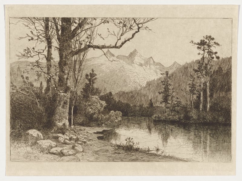Trinity Peaks, Julian Walbridge Rix, 19th century