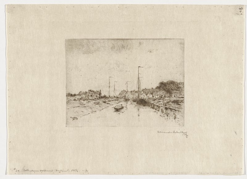 Oosterdam, Holland, Alexander Schilling, 1893