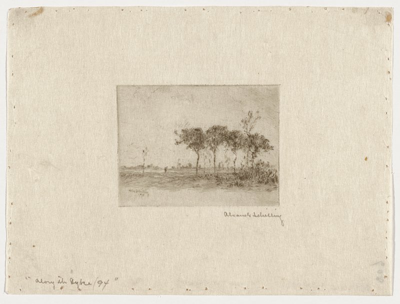 Along the Dyke, Alexander Schilling, 1894
