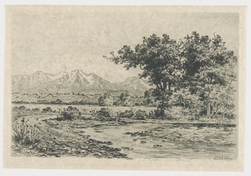 Sierra Bianca, Alexander Schilling, 19th century