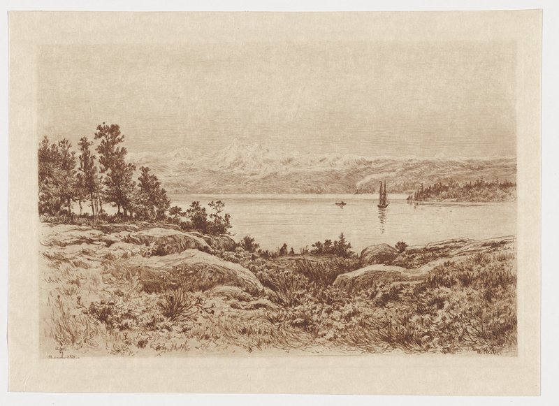 The Olympian Range, Alexander Schilling, 19th century