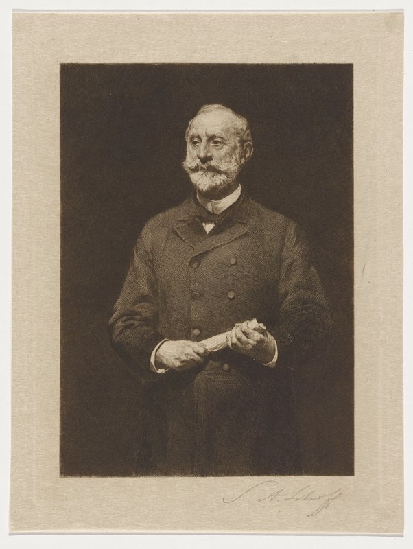 Portrait of General Charles Devens, Stephen Alonzo Schoff, 19th century