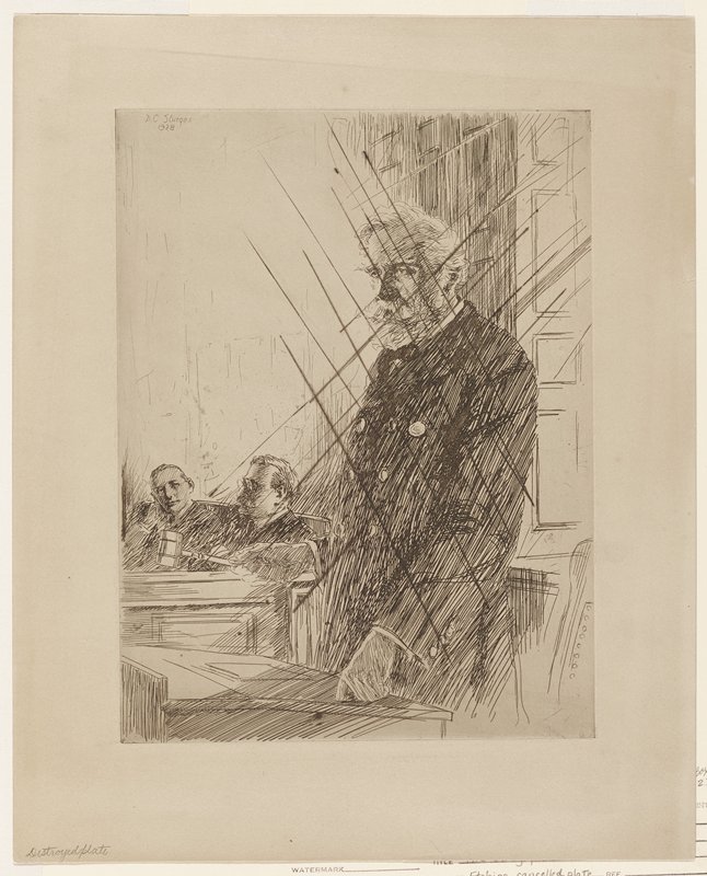 The Judge, Dwight Case Sturges, 1928